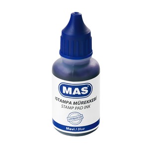 MAS 463 ISTAMPA MÜREKKEBİ MAVİ 20ml