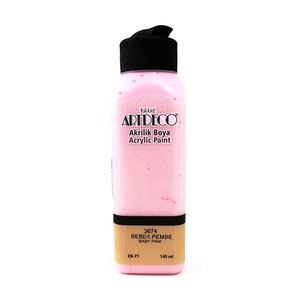 ARTDECO 070R AKRİLİK BOYA 3674 BEBEK PEMBESİ 140ml