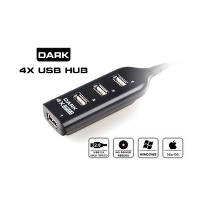DARK DK-AC-USB24 4 PORT USB HUB 2.0