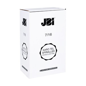 JBİ KARO TEL SPİRAL 7/16 3:1 60-75 SAYFA BEYAZ 100LÜ (15315070)