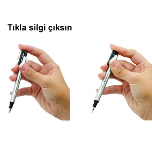  TOMBOW MONO BASMALI KALEM SİLGİ 2.3mm YUVARLAK UÇ ÇİZGİLİ (EH-KUR)(EH-KUR)
