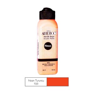 ARTDECO 070R AKRİLİK BOYA 920 NEON TURUNCU 140ml