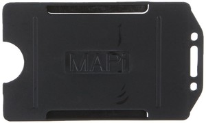 MAPİ DİKEY KART KABI SİYAH 10LU (9101501)