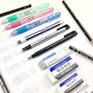  TOMBOW MONO KNOCK MEKANİK KALEM SİLGİ 3.8mm PEMBE (T-EH-KE)(EH-KE 80)