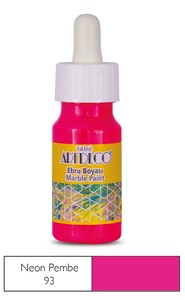 ARTDECO 016B EBRU BOYASI 93 NEON PEMBE 30ml