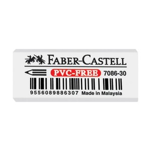 FABER-CASTELL 7086-30 BEYAZ SİLGİ (188630)