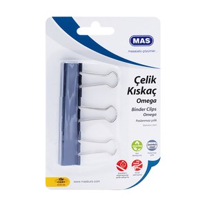 MAS 931 OMEGA ÇELİK KISKAÇ 32mm 3LÜ BLİSTER