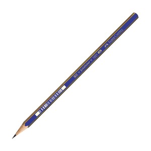 FABER-CASTELL 1221 GOLD DERECELİ KURŞUN KALEM 5B (5165112505)