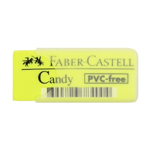  FABER-CASTELL CANDY PLASTİK KILIFLI RENKLİ SİLGİ (5131784000)(000018)