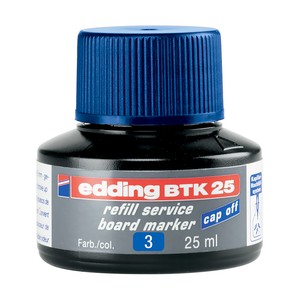 EDDİNG BTK 25 TAHTA KALEM MÜREKKEBİ MAVİ 25ml