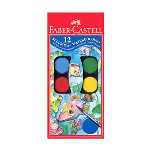 FABER-CASTELL REDLİNE SULU BOYA BÜYÜK BOY 12 RENK (5292125012)