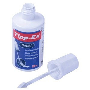  TİPP-EX SÜNGER UÇLU SIVI DÜZELTİCİ (SİLİCİ) 20ml RAPİD (8859944)(8859946)