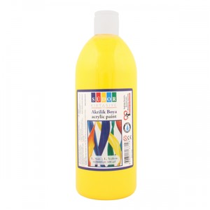 SÜDOR SD1009-01 AKRİLİK BOYA LİMON SARISI 500ml