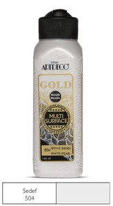 ARTDECO 71R GOLD METALİK AKRİLİK BOYA 504 SEDEF 140ml