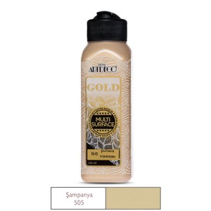 ARTDECO G71R GOLD METALİK AKRİLİK BOYA 505 ŞAMPANYA 140ml