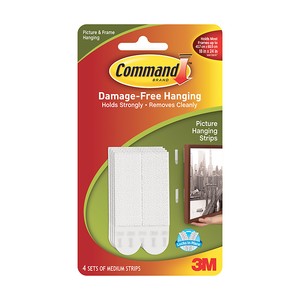 3M 17201-4PK COMMAND CIRT CIRT BANT ORTA BOY