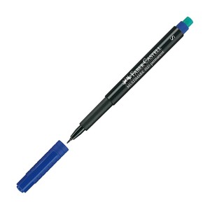 FABER-CASTELL ASETAT-CD KALEMİ S MAVİ (5010152351)