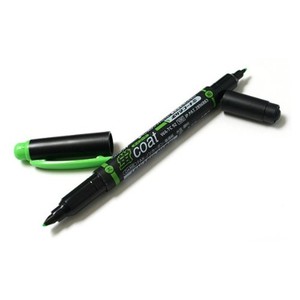 TOMBOW ÇİFT UÇLU FOSFORLU KALEM YEŞİL-SİYAH (WA-TC91)