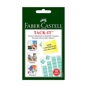 FABER-CASTELL TACK-İT HAMUR YAPIŞTIRICI YEŞİL (5130187091)