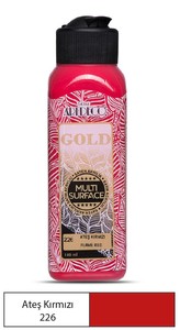 ARTDECO G70R GOLD AKRİLİK BOYA 226 ATEŞ KIRMIZI 140ml