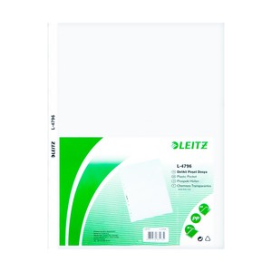  LEİTZ 4796 DELİKLİ POŞET DOSYA A4 25Lİ