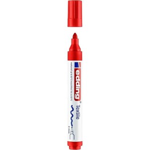 EDDİNG 4500-02 T-SHİRT BOYAMA KALEMİ KIRMIZI
