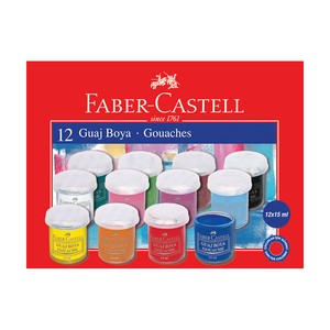 FABER-CASTELL GUAJ BOYA 12 RENK (160401)