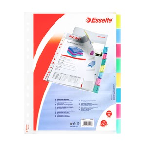 ESSELTE 414150 AYRAÇLI POŞET DOSYA A4 8Lİ