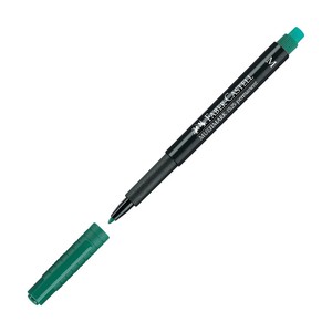 FABER-CASTELL ASETAT-CD KALEMİ M YEŞİL (5010152563)