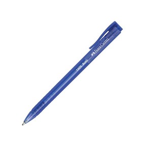 FABER-CASTELL 1425 AUTO BASMALI TÜKENMEZ KALEM 1.0 MAVİ (5211545551)