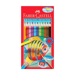 FABER-CASTELL AQUAREL KURU BOYA 12 RENK (5171110622)