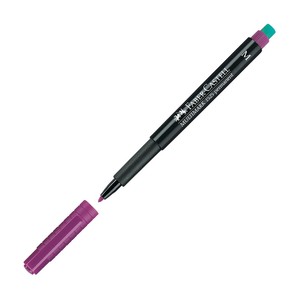 FABER-CASTELL ASETAT-CD KALEMİ M MOR (5010152537)