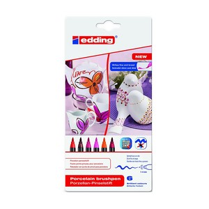 EDDİNG 4200 PORSELEN KALEMİ SICAK 6LI SET