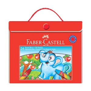  FABER-CASTELL REDLİNE PASTEL BOYA 24 RENK ÇANTALI (125125)