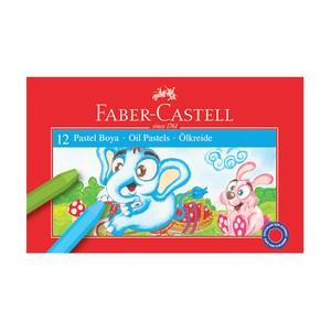  FABER-CASTELL REDLİNE PASTEL BOYA 12 RENK KARTON KUTU (125312)