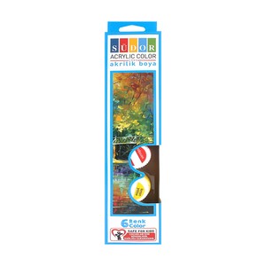 SÜDOR SD121 AKRİLİK BOYA 6 RENKx15ml