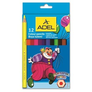 ADEL HEXA JUMBO KURU BOYA TAM BOY 12 RENK (2119510001)