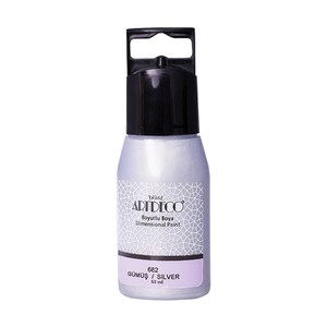  ARTDECO 040C BOYUTLU BOYA 682 METALİK GÜMÜŞ 60ml