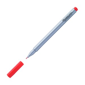 FABER-CASTELL GRİP FİNEPEN 0.4mm KEÇE UÇ LAL KIRMIZI (5020151626)