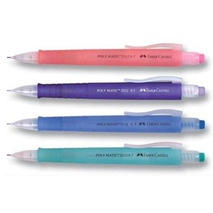  FABER-CASTELL 2312 POLYMATİC VERSATİL KALEM 07 KIRMIZI (5081231221)