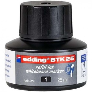 EDDİNG BTK 25 TAHTA KALEM MÜREKKEBİ SİYAH 25ml