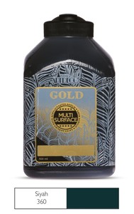 ARTDECO G70L GOLD AKRİLİK BOYA 360 SİYAH 500ml