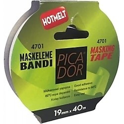 PİCADOR HOTMELT MASKELEME BANDI 19mmx40m (KR003)