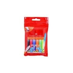 FABER-CASTELL JUMBO 42 NEON KEÇELİ KALEM 6 RENK (5068030642)
