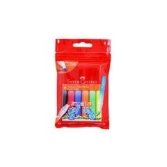  FABER-CASTELL JUMBO 42 NEON KEÇELİ KALEM 6 RENK (454207)