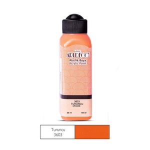 ARTDECO 070R AKRİLİK BOYA 3603 TURUNCU 140ml