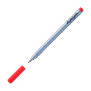 FABER-CASTELL GRİP FİNEPEN 0.4mm KEÇE UÇ KIRMIZI (151621)