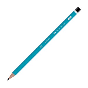 FABER-CASTELL KÖŞELİ MERCANLI KURŞUN KALEM HB (1052160000)