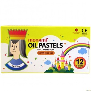MONAMİ PASTEL BOYA 12 RENK (MP12)