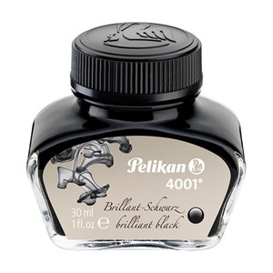  PELİKAN 4001 DOLMA KALEM MÜREKKEBİ SİYAH 30ml